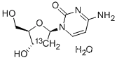 [2'-13C]2'-디옥시시티딘 모노하이드레이트