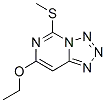 테트라 졸로 [1,5-c] 피리 미딘, 7-에 톡시 -5- (메틸 티오)-(9CI)