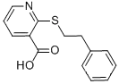 2-[(2- 페닐 에틸) 티오] 니코틴산