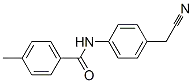 벤즈아미드, N-[4-(시아노메틸)페닐]-4-메틸-(9CI)