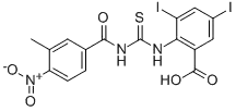 3,5-DIIODO-2-[[[(3-메틸-4-니트로벤졸)아미노]티옥소메틸]아미노]-벤조산