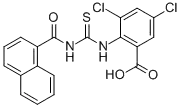 3,5-디클로로-2-[[[(1-나프탈레닐카르보닐)아미노]티옥소메틸]아미노]-벤조산
