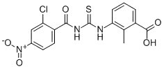 3-[[[(2-클로로-4-니트로벤졸)아미노]티옥소메틸]아미노]-2-메틸-벤조산