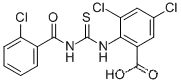 3,5-디클로로-2-[[[(2-클로로벤졸)아미노]티옥소메틸]아미노]-벤조산