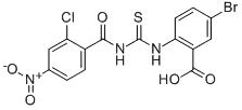 5-브로모-2-[[[(2-클로로-4-니트로벤졸)아미노]티옥소메틸]아미노]-벤조산