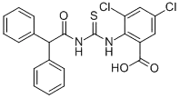 3,5-디클로로-2-[[[(디페닐아세틸)아미노]티옥소메틸]아미노]-벤조산