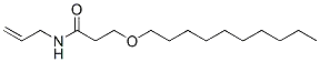 3-(デシルオキシ)-N-(2-プロペニル)プロパンアミド