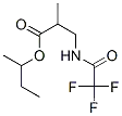 2-메틸-3-[(트리플루오로아세틸)아미노]프로판산 1-메틸프로필 에스테르