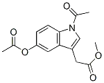 1-아세틸-5-아세틸옥시-1H-인돌-3-아세트산 메틸 에스테르