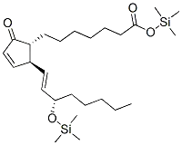 (13E,15S)-9-オキソ-15-[(トリメチルシリル)オキシ]プロスタ-10,13-ジエン-1-酸トリメチルシリル