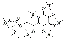 1-O,3-O,4-O,5-O,6-O-ペンタキス(トリメチルシリル)-D-altro-2-ヘプツロース7-[りん酸ビス(トリメチルシリル)]