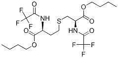 S-[(2R)-3-ブトキシ-3-オキソ-2-[(トリフルオロアセチル)アミノ]プロピル]-N-トリフルオロアセチル-L-ホモシステインブチル