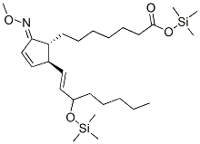9-메톡시이미노-15-(트리메틸실릴옥시)프로스타-10,13-디엔-1-오산 트리메틸실릴 에스테르