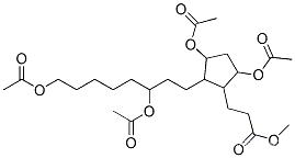 3,5-비스(아세틸옥시)-2-[3,8-비스(아세틸옥시)옥틸]시클로펜탄프로판산 메틸 에스테르