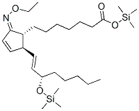 (9Z,13E,15S)-9-(エトキシイミノ)-15-(トリメチルシロキシ)プロスタ-10,13-ジエン-1-酸トリメチルシリル