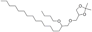 4-[[(2-부톡시헥사데실)옥시]메틸]-2,2-디메틸-1,3-디옥솔란