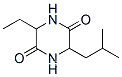 3-エチル-6-(2-メチルプロピル)-2,5-ピペラジンジオン