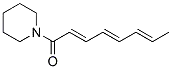 1-[(2E,4E,6E)-1-オキソ-2,4,6-オクタトリエニル]ピペリジン