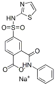 4-[N-(2-티아졸릴)술파모일]-2-(아닐리노카르보닐)벤조산나트륨염