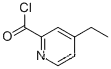 2- 피리딘 카르 보닐 클로라이드, 4- 에틸-(9CI)
