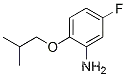 벤젠아민, 5-플루오로-2-(2-메틸프로폭시)-(9CI)