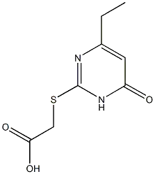 아세트산, (4-에틸-6-히드록시-2-피리미디닐티오)-(5CI)