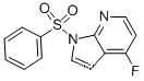 4-FLUORO-1-(PHENYLSULFONYL)-1H-PYRROLO[2,3-B]피리딘