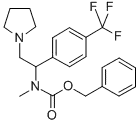 1-PYRROLIDIN-2-(4'-TRIFLUOROMETHYLPHENYL)-2-(N-CBZ-N-METHYL)아미노-에탄