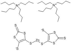 BIS(테트라-N-부틸람모늄) BIS(1,3-디티올-2-티온-4,5-디티올라토) 아연 복합체