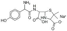 아목시실린 관련 화합물 D (50mg) ((4S)-2-{[(R)-2-아미노-2-(4-히드록시페닐)아세트아미도](카르복시)메틸}-5,5-디메틸티아졸리딘-4-카르복실산 , 일나트륨염)