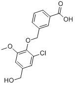 3-[[2-CHLORO-4-(HYDROXYMETHYL)-6-METHOXYPHENOXY]메틸]-벤조산