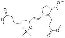 5-(メトキシイミノ)-2-[8-メトキシ-8-オキソ-3-(トリメチルシリル)オキシ-1-オクテニル]-1-シクロペンテン-1-プロピオン酸メチル