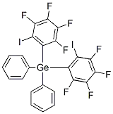 디페닐비스(2,3,4,5-테트라플루오로-6-요오도페닐)게르만