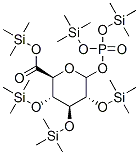 1-O-[ビス(トリメチルシロキシ)ホスフィニル]-2-O,3-O,4-O-トリス(トリメチルシリル)-D-グルコピラヌロン酸トリメチルシリル