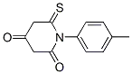 2,4-피페리딘디온, 1-(4-메틸페닐)-6-티옥소-