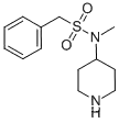 N-메틸-N-4-피페리디닐-벤젠메탄설폰아미드