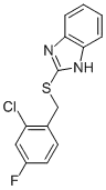 1H-벤즈이미다졸, 2-[[(2-클로로-4-플루오로페닐)메틸]티오]-