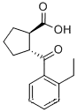 트랜스-2-(2-에틸벤조일)사이클로펜탄-1-카르복실산