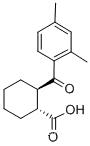 트랜스-2-(2,4-디메틸벤조일)시클로헥산-1-카르복실산