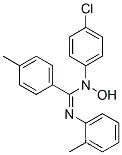 N-ヒドロキシ-N-(p-クロロフェニル)-N′-(2-メチルフェニル)-p-メチルベンズアミジン