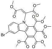 6-ブロモ-9-[(Z)-3-メトキシ-1-(メトキシカルボニル)-3-オキソ-1-プロペニル]-9H-カルバゾール-1,2,3,4-テトラカルボン酸テトラメチル