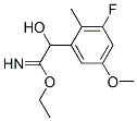 벤젠에탄이미드산, 3-플루오로-알파-히드록시-5-메톡시-2-메틸-, 에틸 에스테르(9CI)