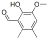 2-히드록시-3-메톡시-5,6-디메틸벤즈알데히드