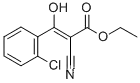 2-프로펜산, 3-(2-클로로페닐)-2-시아노-3-하이드록시-에틸 에스테르