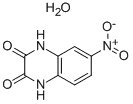 2,3-퀴녹살린디온, 1,4-디하이드로-6-니트로-, 모노하이드레이트