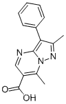 2,7-디메틸-3-페닐-피라졸로[1,5-A]피리미딘-6-카르복실산