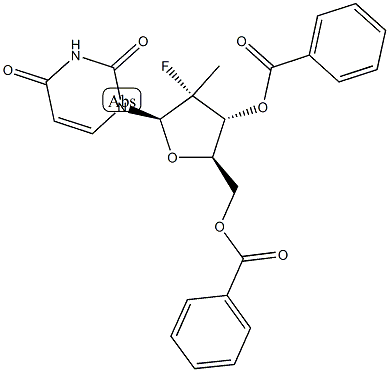 2'R)-2'-Deoxy-2'-fluoro-2'-Methyl-uridine3',5'-dibenzoate