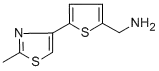 2-아미노메틸-5-(메틸티아졸-4-일)티오펜
