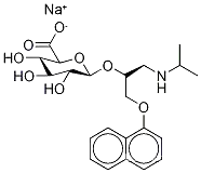 (R)-프로프라놀롤 β-D- 글루 쿠로 나이드 나트륨 염