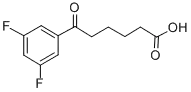 6- (3,5- 디 플루오로 페닐) -6-OXOHEXANOIC ACID